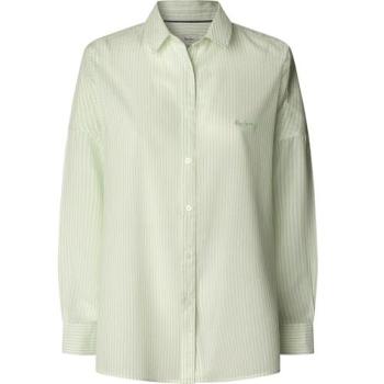 Pepe Jeans Camicia a Maniche Lunghe Lavender Fresh Green
