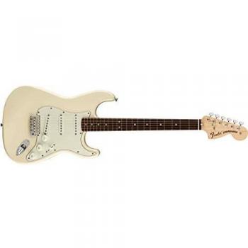 Fender Albert Hammond Jr. Stratocaster Electric Guitar, Olympic White