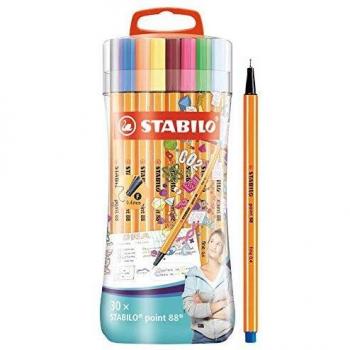 STABILO POINT 88 30 COLORI IN SLEEVE