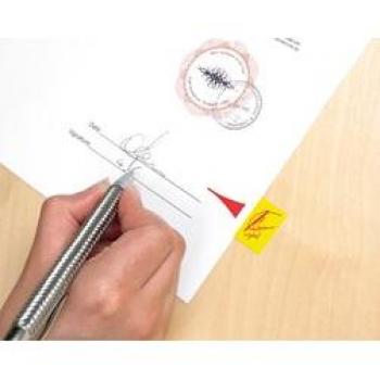Segnapagina Indice QUI Post‑It – 680‑31, 25,4 × 43,6 mm, 50 unità