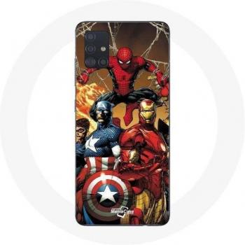 Coque Samsung Galaxy A51 5G Anciens Soldats Avengers Invaders
