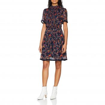Vestido de Mujer Tommy Hilfiger Simone SS, Folklore Floral PRT/Sky Captain 487, Talla 44