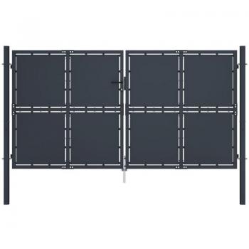 Portail de Jardin en Acier 300 cm
