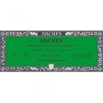 Bloc Arches grano fino 10x25 cm 300 g