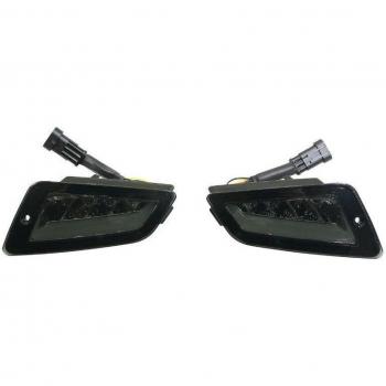 Paire de clignotants avant fumés pour Piaggio 125 GTS