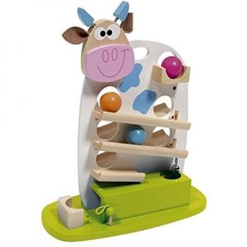 Circuit de billes Vache avec 3 Billes