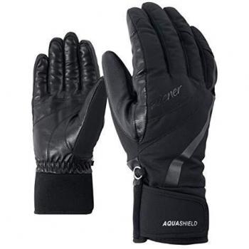 Ziener Guanti da Sci Femminili Kitty Nero 7.5