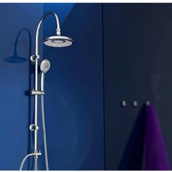 Eisl Sanitar Grise Colonne de Douche DX1005CS-A – 26.7×21.5×105 cm