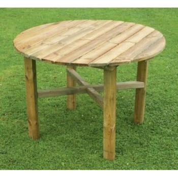 Zest4Leisure Round Abbey Garden Dining Table