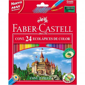 Faber Castell lápices de colores 24 unidades