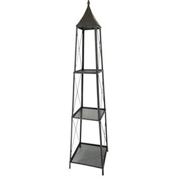 AUBRY GASPARD Dekoratives Metall Pflanzenregal