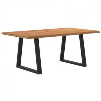 Live Edge Oak Dining Table (VidaXL) – 180×100×74 cm