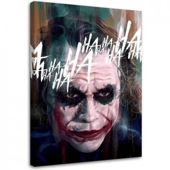 40x60 Multicolour Clown Canvas Decor