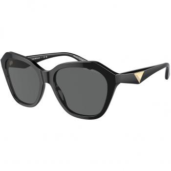 Emporio Armani EA4221 Damen Sonnenbrille Schwarz 56mm Geometrisch