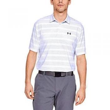 Under Armour Herren Kurzarm Poloshirt Playoff, Weiß, S