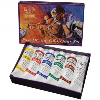 Winsor & Newton Griffin 37 ml Ölgemälde-Set (Alkyd)