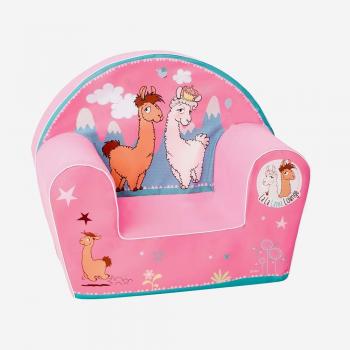 Knorr toys® Kindersessel NICI La-La-Lama Lounge rosa