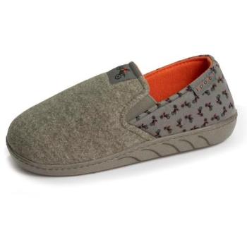 Isotoner Chaussons Motos Junior kaki 37 garçons