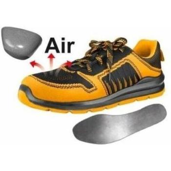 Ingco S1P 44 – Scarpe da Lavoro con Rivestimento in Camoscio