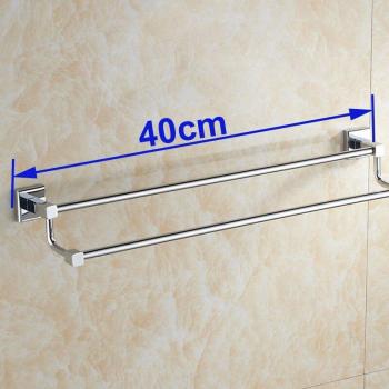 60cm Wall Mounted Double Towel Bar