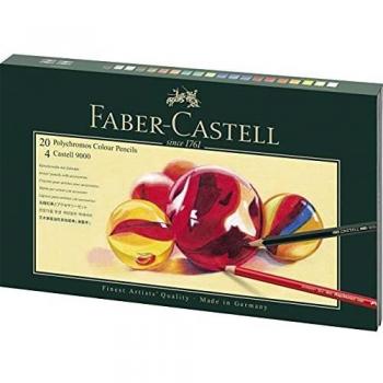Ensemble de dessin Mixed Media Polychromos et Castell 9000 FABER-CASTELL