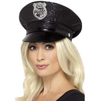 Cappello da Poliziotto con Paillettes