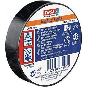 Nastro Adesivo Isolante TESA Marrone 20m x 19mm