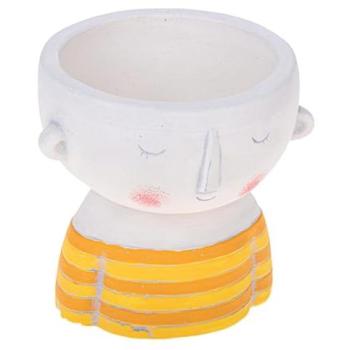Trio Vasi Testa con Righe 14,5 cm