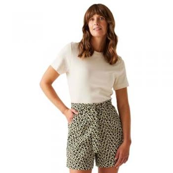 Shorts d'été Regatta Femme Orla Kiely Noir Taille 40
