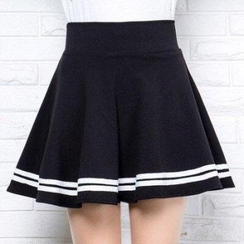 Short High Waist Tennis Skirt