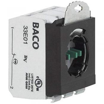 BACO 333E21 Momentary Contact Assembly – 1 Breaker, 2 600 V Makers