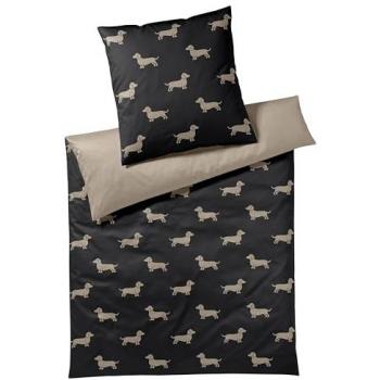 Hunde-Bettwäsche We Love Dogs, 2-teilig