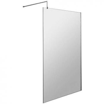 Balterley Wet Room Screen with Support Bar 1200mm x 1850mm