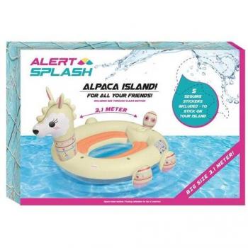 Opblaasbaar Alpaca Eiland 310x270x175 cm