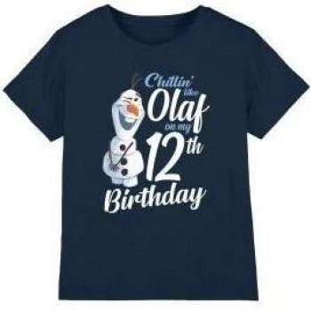 T-shirt Olaf Fête d'Anniversaire 12 ans 9-10 ans