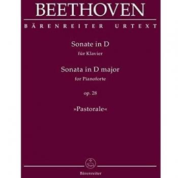 Sonata Op. 28 en Re Mayor Pastoral de Beethoven para Piano (Urtext)