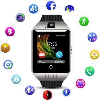 Montre Connectée Qimaoo Q18 pour S6/S7/S8 et Huawei P
