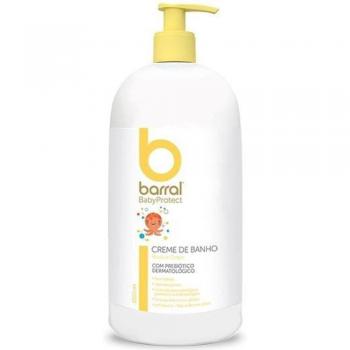 Creme de Banho para Bebês Barral 1L