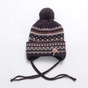 Neue gestrickte Beanie für den Winter
