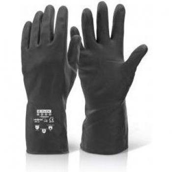 Beeswift Black XL Heavy Duty Household Gloves