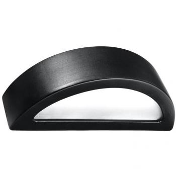 Aplique de Pared Atena SOLLUX Negro