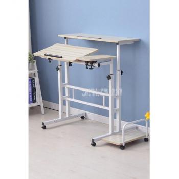 Mesa de Ordenador Ajustable y Compacta