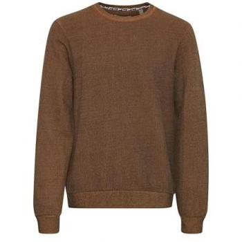 Blend Melierter Strickpullover für Herren, 100% Baumwolle