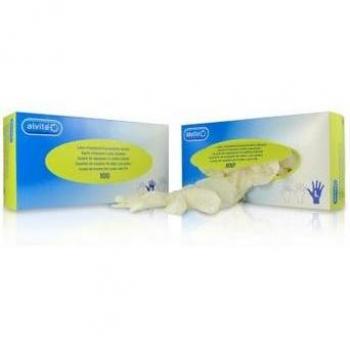 Alvita Gants Latex Non Poudre Taille L 100 Ensemble