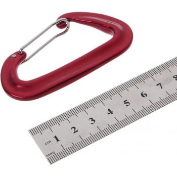Mosquetón de aviación 12KN, hebilla equilibrada para hamaca en forma de D A0KA