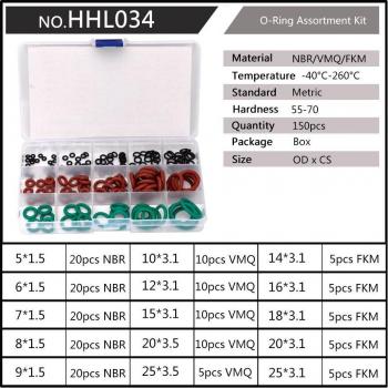 Silicone O-Ring Assortment