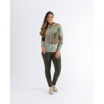 Leggin liso con bolsillos traseros y 5 bolsillos push up October