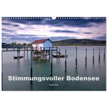 Stimmungsvoller Bodensee 2024 (Wandkalender DIN A3 quer)
