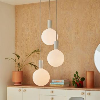 Suspension TALA 3-pendants, couleur blanc opale
