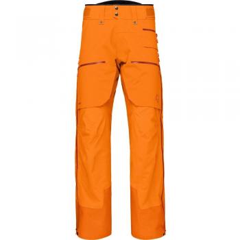 Norrona Lofoten M Uomo Pantaloni Gore‑Tex Pro Arancione e Nero